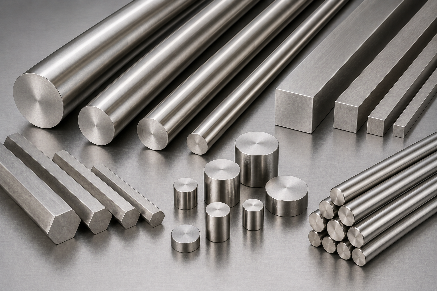Stainless Steel Round Bars, Bright Bars & Rods | Elite Steels Inc.